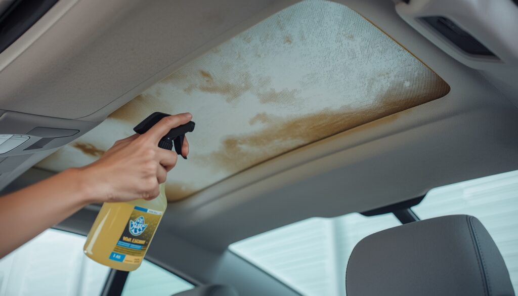 how to clean car interior at home