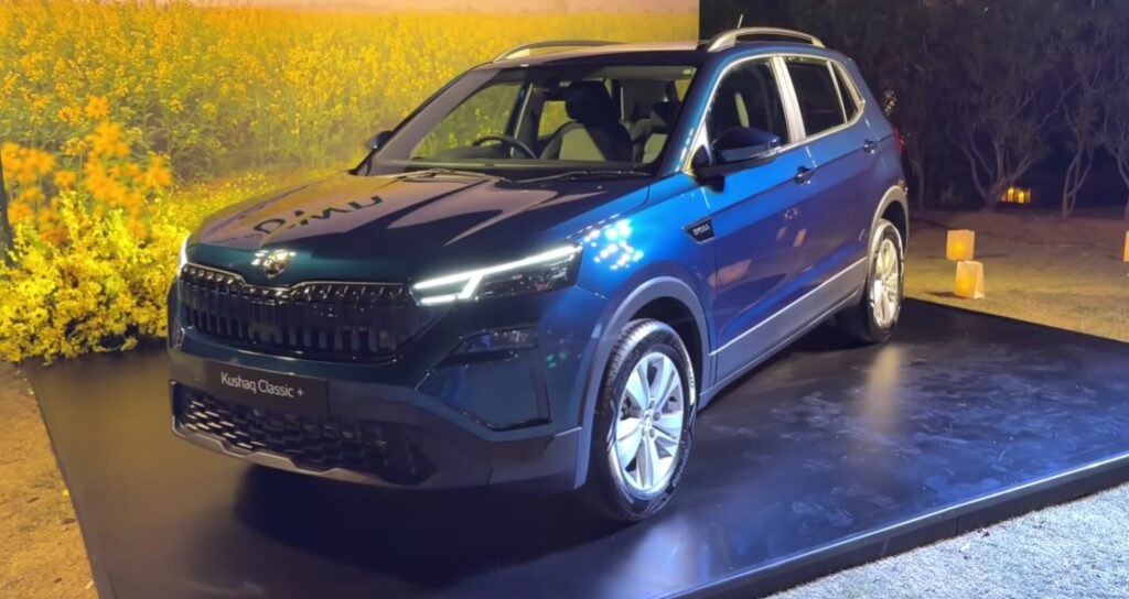 skoda kushaq facelift base model