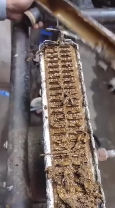 how to clean radiator of a car at home