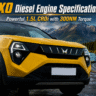 Mahindra 3XO diesel engine features and specifications