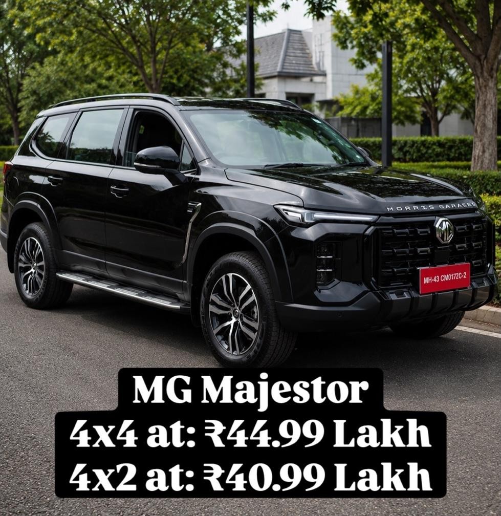 MG Majestor Price in India