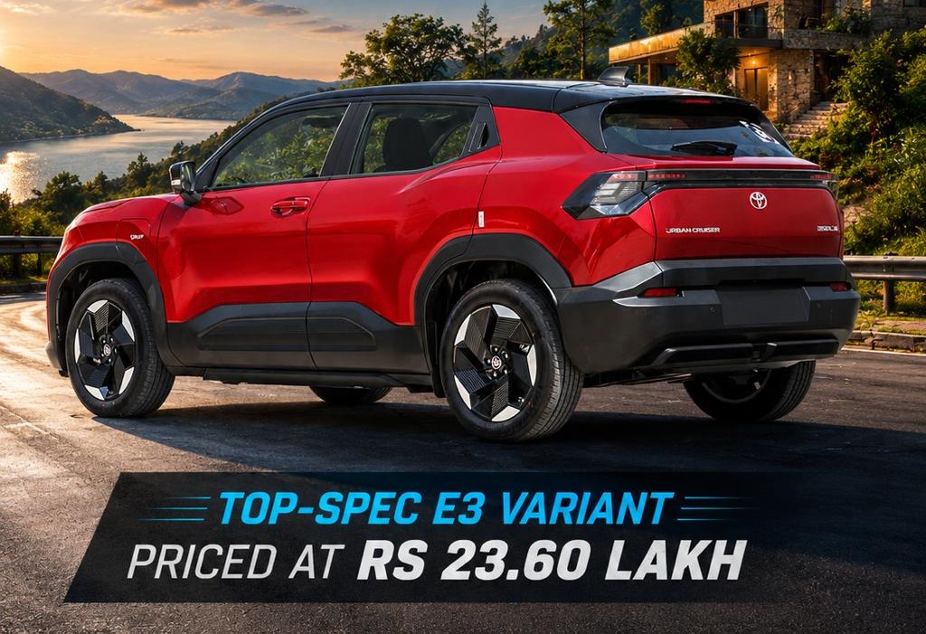 Toyota Urban Cruiser Ebella launch date in India 
