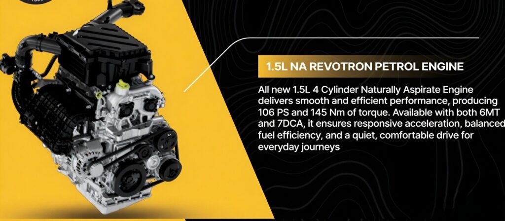 Tata Sierra 1.5 L Engine Technical Specifications