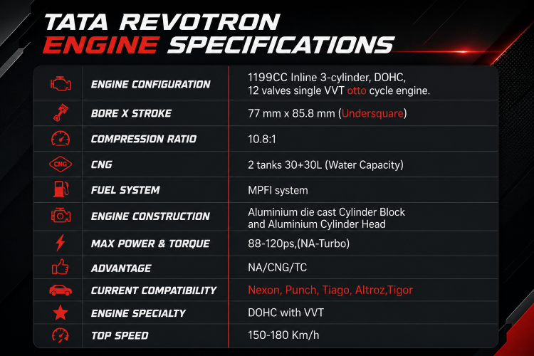 Tata Revotron 3 Cylinder Engine Reliability