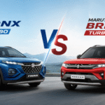 Brezza Facelift Turbo vs Fronx Turbo Comparison : Which Turbo SUV Should You Buy? Brezza Facelift Turbo vs Fronx Turbo Comparison