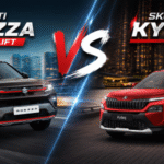 Maruti Brezza Facelift VS Skoda Kylaq Comparison : Which Compact SUV Offers Better Value? Maruti Brezza Facelift VS Skoda Kylaq Comparison