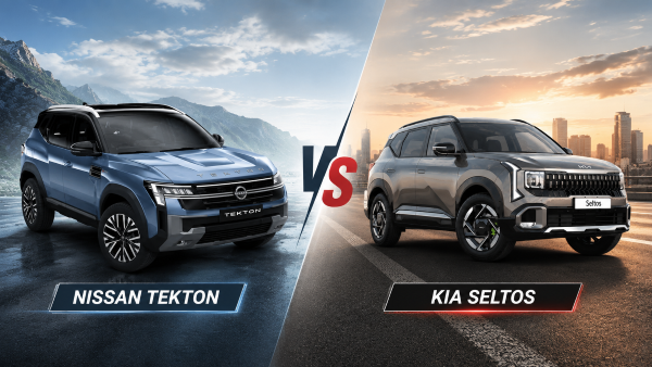 Nissan Tekton vs Kia Seltos Variants Comparison & Price