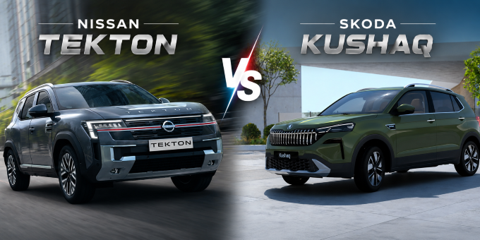 Nissan Tekton vs Skoda Kushaq Comparison And Price