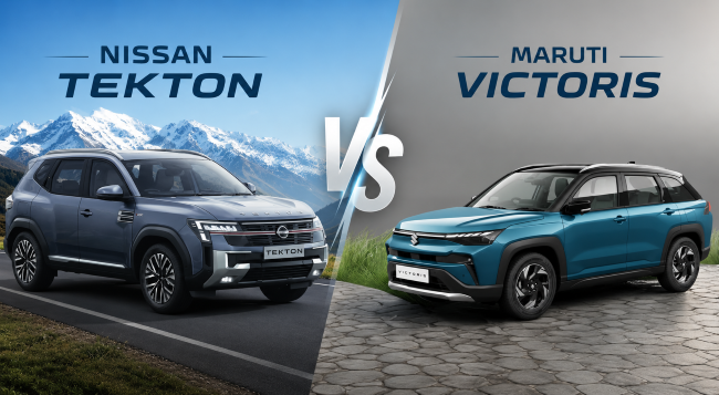 Nissan Tekton VS Maruti Victoris Comparison And Price