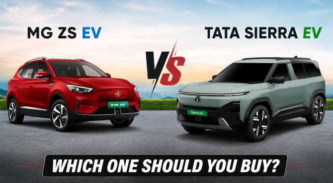 Tata Sierra EV VS MG ZS EV Which Is Better And Why