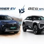 Mahindra BE 6 SPORTEQ vs Tata Harrier EV Comparison : Price, Variants, Power & Performance Compared Mahindra BE 6 SPORTEQ vs Tata Harrier EV Comparison