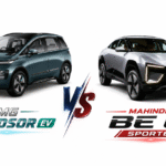 Mahindra BE 6 SPORTEQ vs MG Windsor EV Comparison