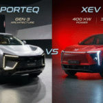 Mahindra BE6 Sporteq VS Mahindra XEV 9E Comparison : Price, Variants, Performance and Which One Should You Buy? Mahindra BE6 Sporteq VS Mahindra XEV 9E Comparison