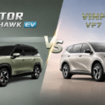 MG Hector Tomahawk EV VS Vinfast VF7 MPV Comparison And Price : Which 7-Seater Electric Car Is Better? MG Hector Tomahawk EV VS Vinfast VF7 MPV Comparison And Price