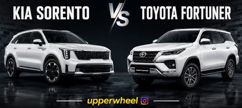 Kia Sorento vs Toyota Fortuner comparison and difference