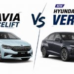 Skoda Slavia Facelift VS Hyundai Verna Comparison And Difference : Variant, Engine, Performance and Which One Should You Buy? Skoda Slavia Facelift VS Hyundai Verna Comparison And Difference