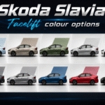 Skoda Slavia Facelift 2026 Colours