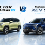 MG Hector Tomahawk EV vs Mahindra XEV 9S Comparison and Price