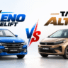 Maruti Baleno Facelift VS Tata Altroz Comparison And Specifications