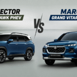 MG Hector Tomahawk Hybrid VS Maruti Grand Vitara Hybrid Comparison : Which One Should You Buy? MG Hector Tomahawk Hybrid VS Maruti Grand Vitara Hybrid Comparison