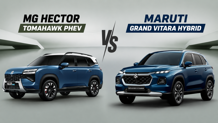 MG Hector Tomahawk Hybrid VS Maruti Grand Vitara Hybrid Comparison